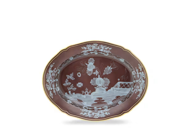 Oriente Italiano Castagna Oval Platter