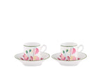 ESPRESSO SET FOR TWO MALVA Florenza