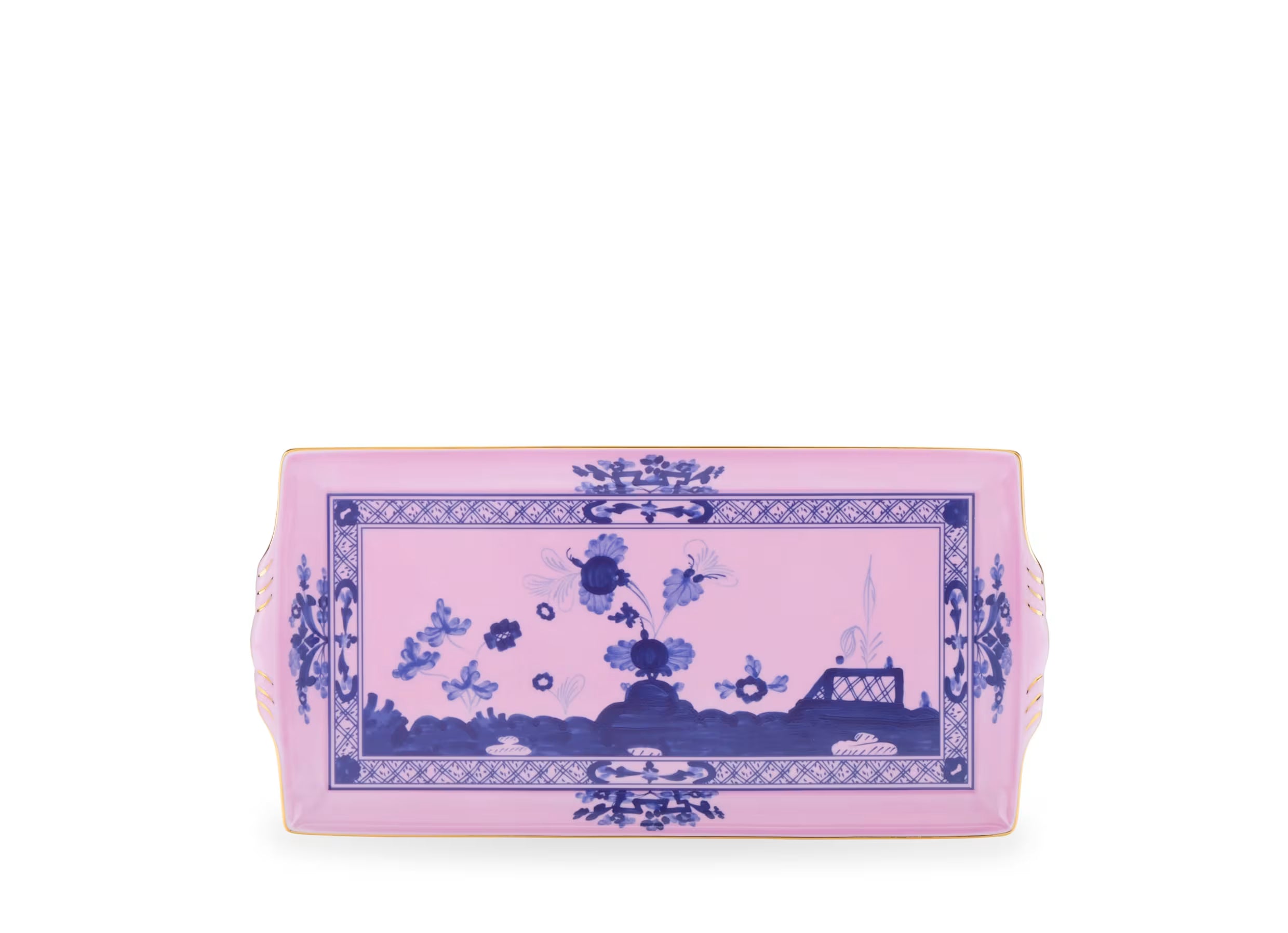 Oriente Italiano Large Rectangular Tray | Azalea
