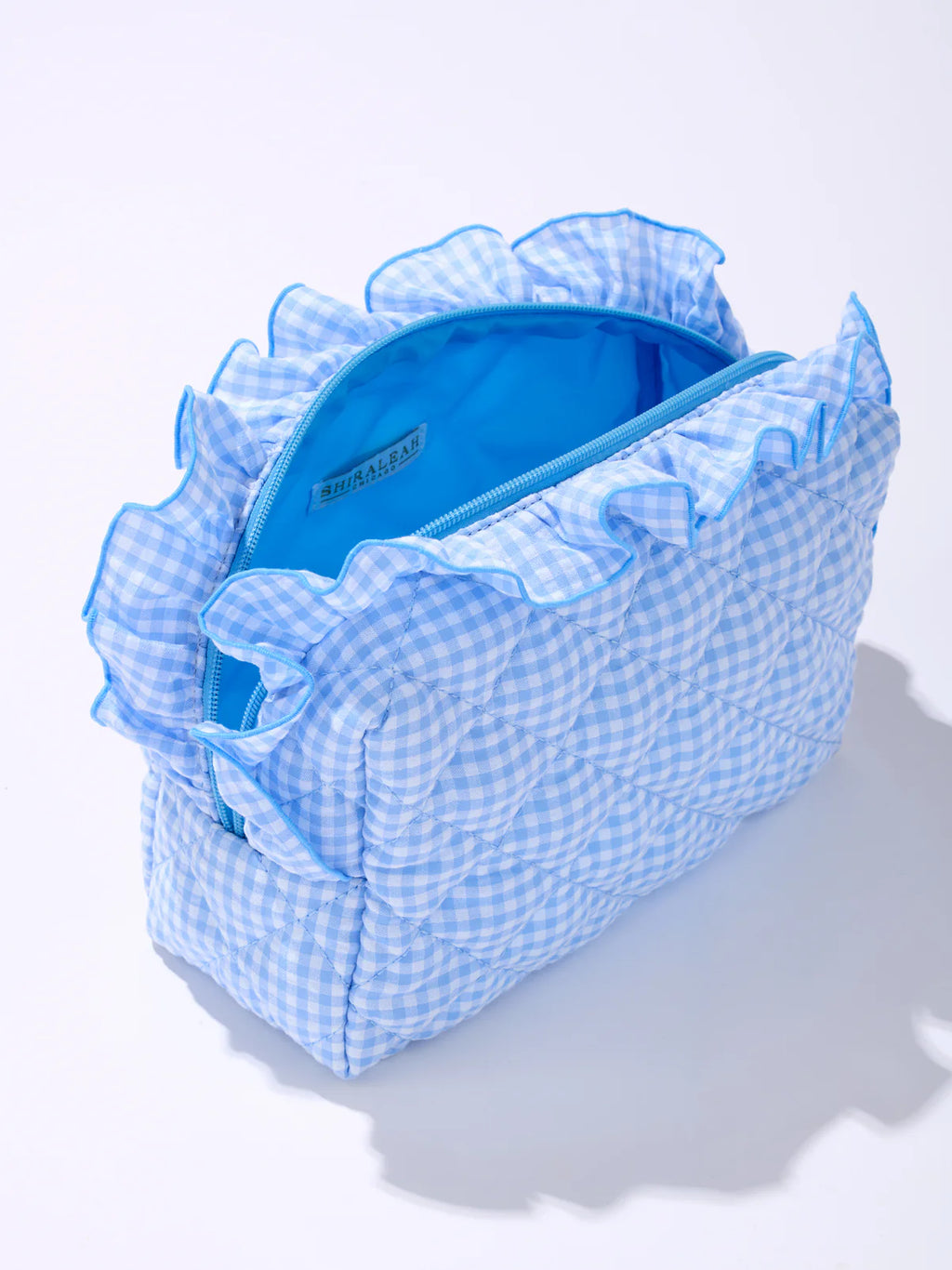 Fancy Large Zip Pouch Sky