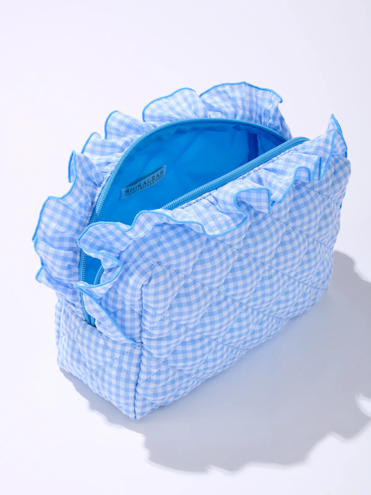 Fancy Large Zip Pouch Sky