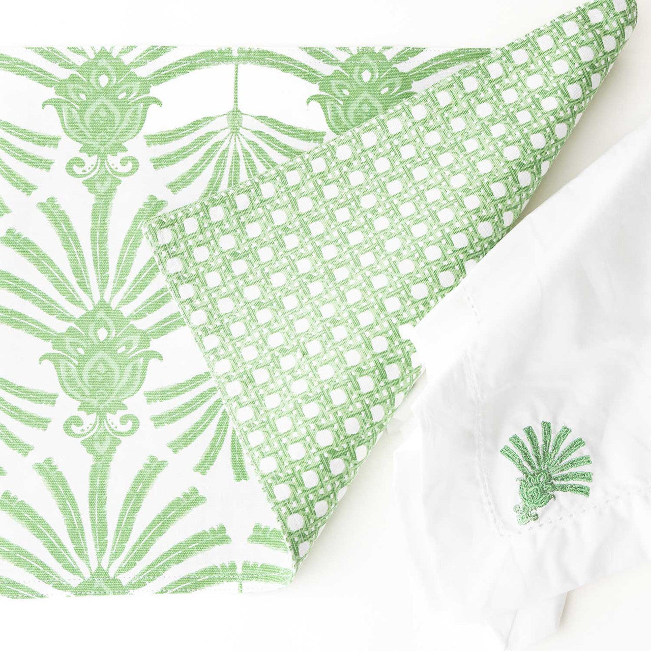 S/6 Deco Palm Placemats