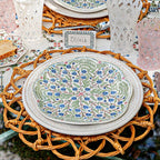 Scalloped Dessert/Salad Plate - Chambray