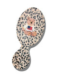 Handpainted Americana Teddy Hero Brush