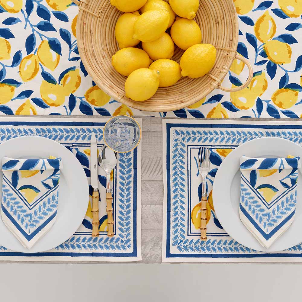 Mod Lemon Napkin | Set of 4