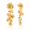 Meadow Bouquet Mismatched Grande Earrings Gold
