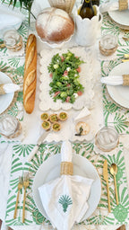 S/6 Deco Palm Placemats