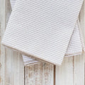 S/4 Khaki Seersucker Dinner Napkins