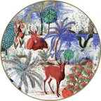Canape Plates Assorted – Jardin du Palais (Set of 4)