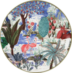 Canape Plates Assorted – Jardin du Palais (Set of 4)