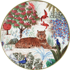 Canape Plates Assorted – Jardin du Palais (Set of 4)