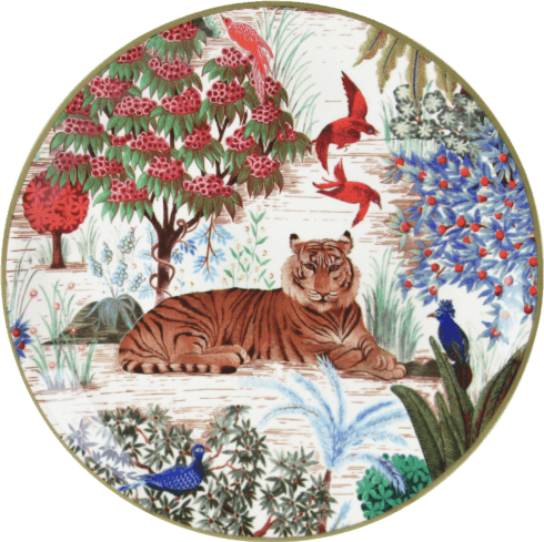Canape Plates Assorted – Jardin du Palais (Set of 4)