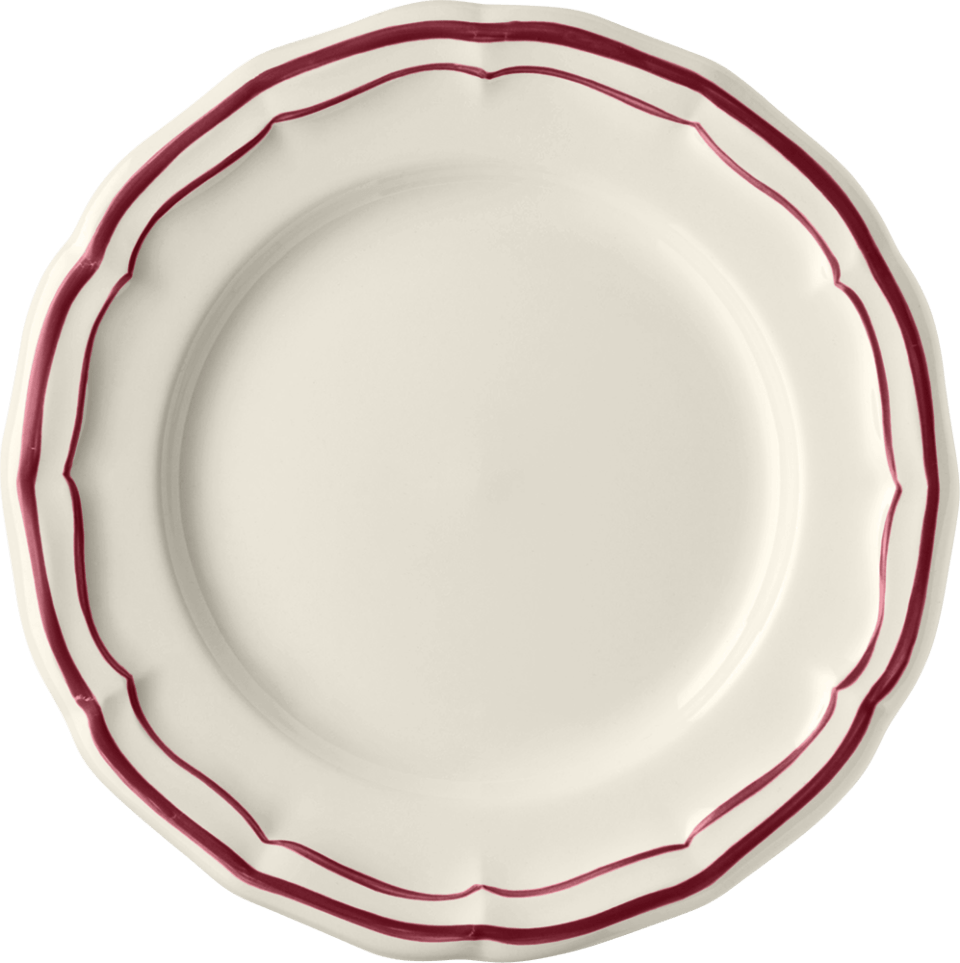 Canape Plate Filet Bordeaux