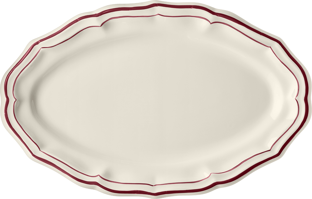 Filet Bordeaux Oval Platter