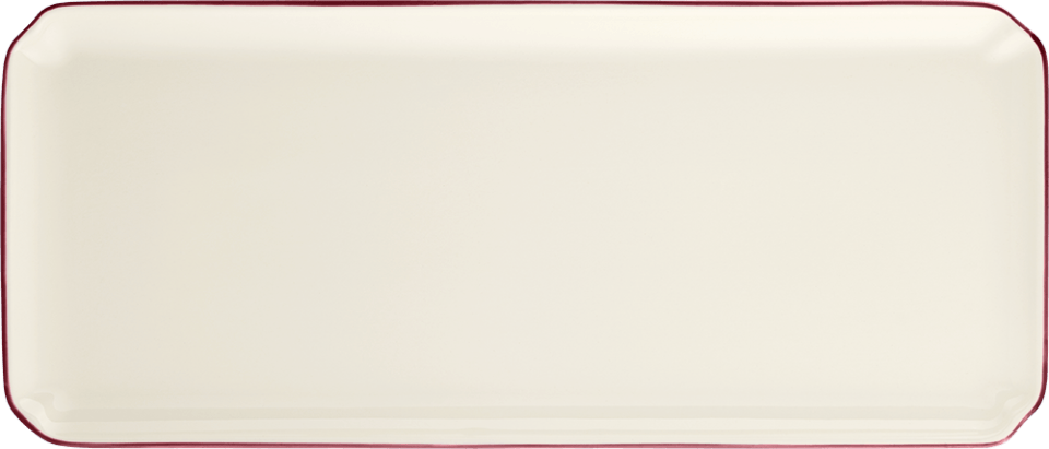Filet Bordeaux Oblong Serving Tray
