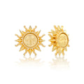 Soleil Stud Earrings Gold