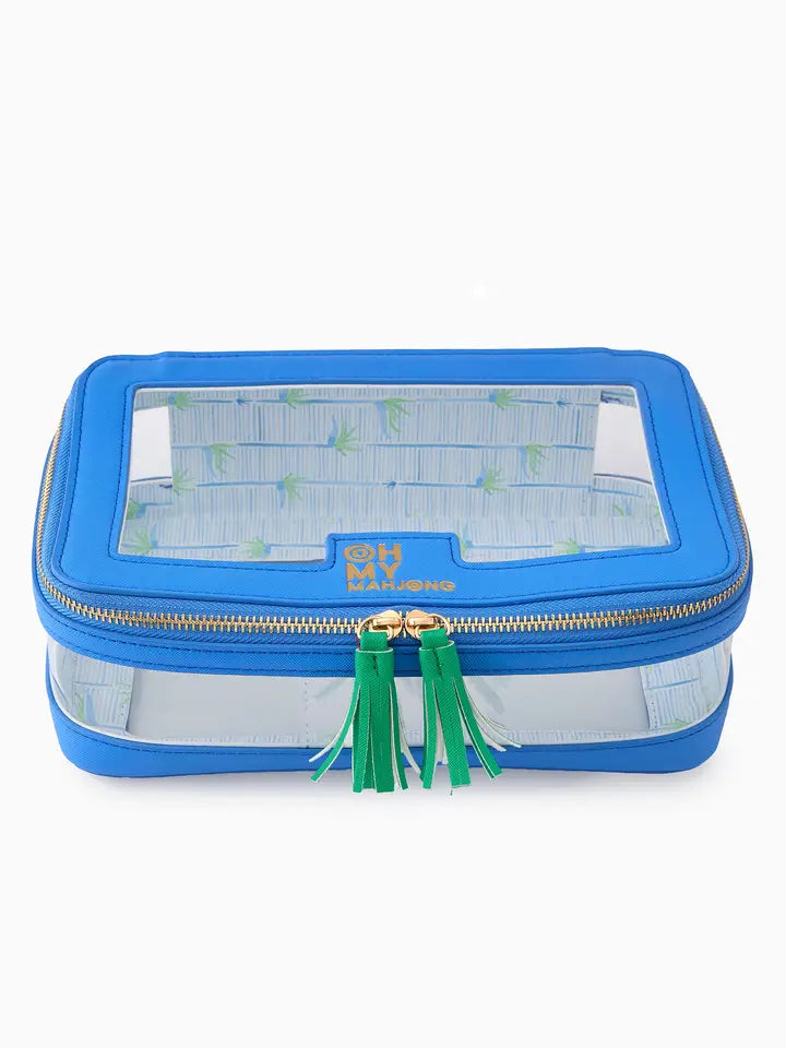 Blue Tile Storage Bag