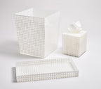 Reed Vanity Tray in White