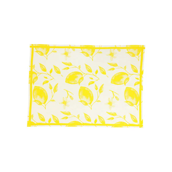 Strofinaccio Yellow Lemons Dish Towels – Set of 2