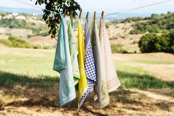 Strofinaccio Yellow Lemons Dish Towels – Set of 2