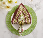 Dream Weaver Placemat in Green/White