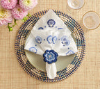 Pareo Napkin Ring in Periwinkle/Blue