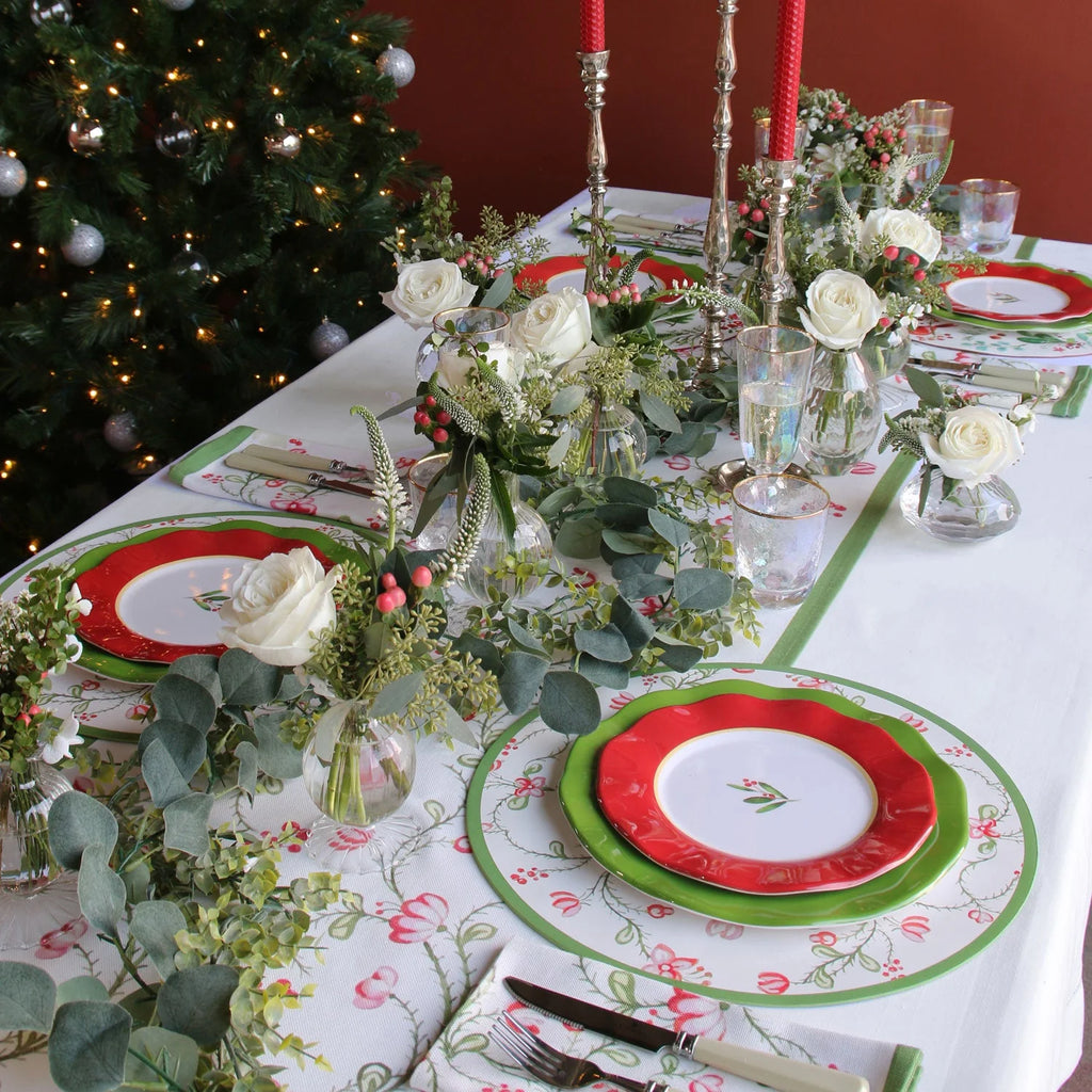 VIDA Norelle Reversible 15.5" Round Placemats (Set of 4)