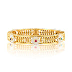 Villandry Fleur Vine Hinged Bangle Multi