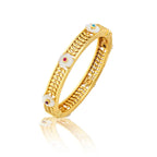 Villandry Fleur Vine Hinged Bangle Multi