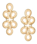 Ginger Straw Earring