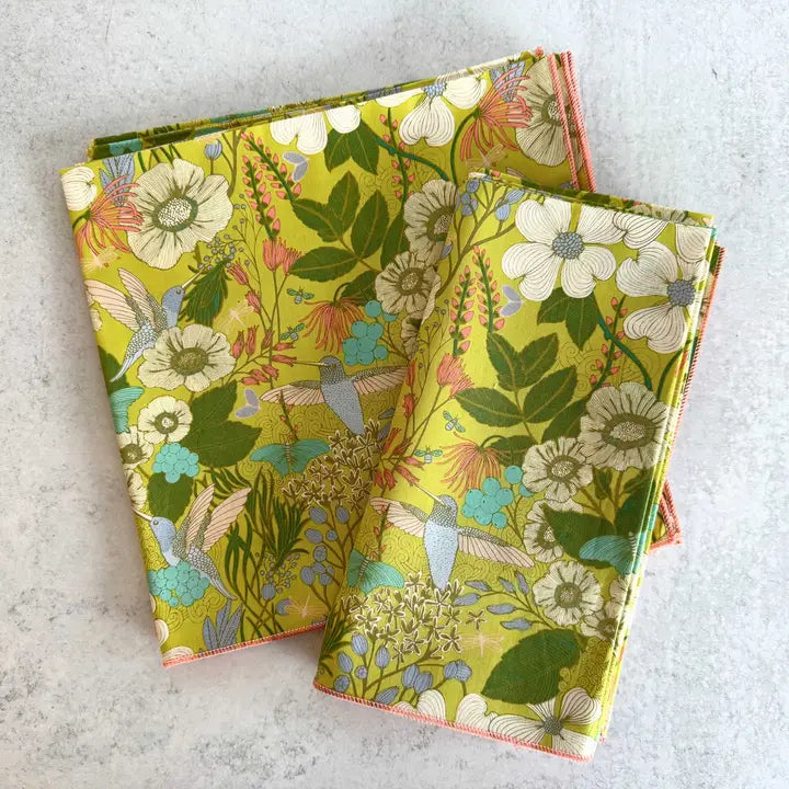 S/4 Hummingbird Dinner Napkins