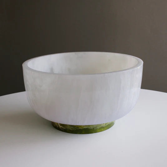 Rio Large Bowl with Green Base