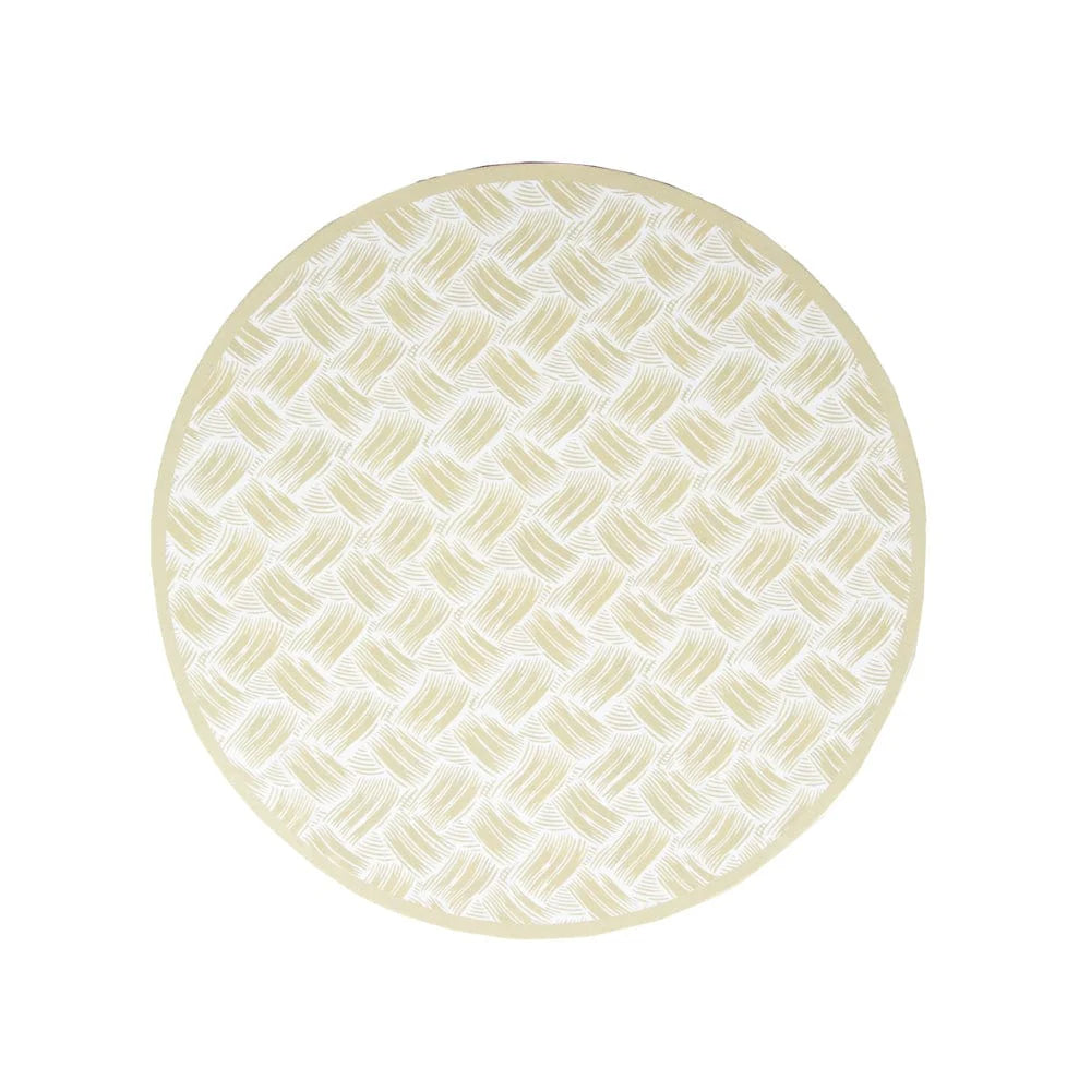 Basketry Flax Hardback Placemat (Set of 4)