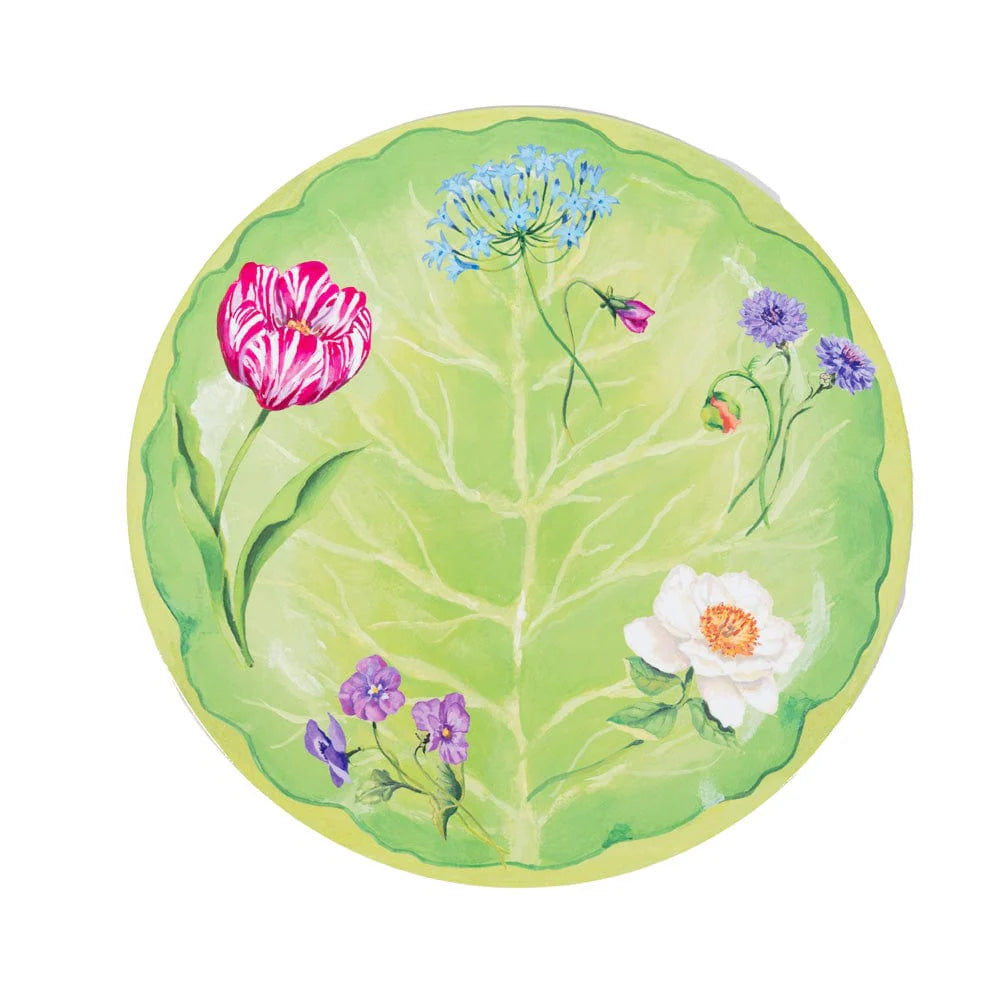 Floral Majolica Hardback Placemat (Set of 4)