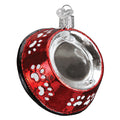 Dog Bowl Christmas Ornament