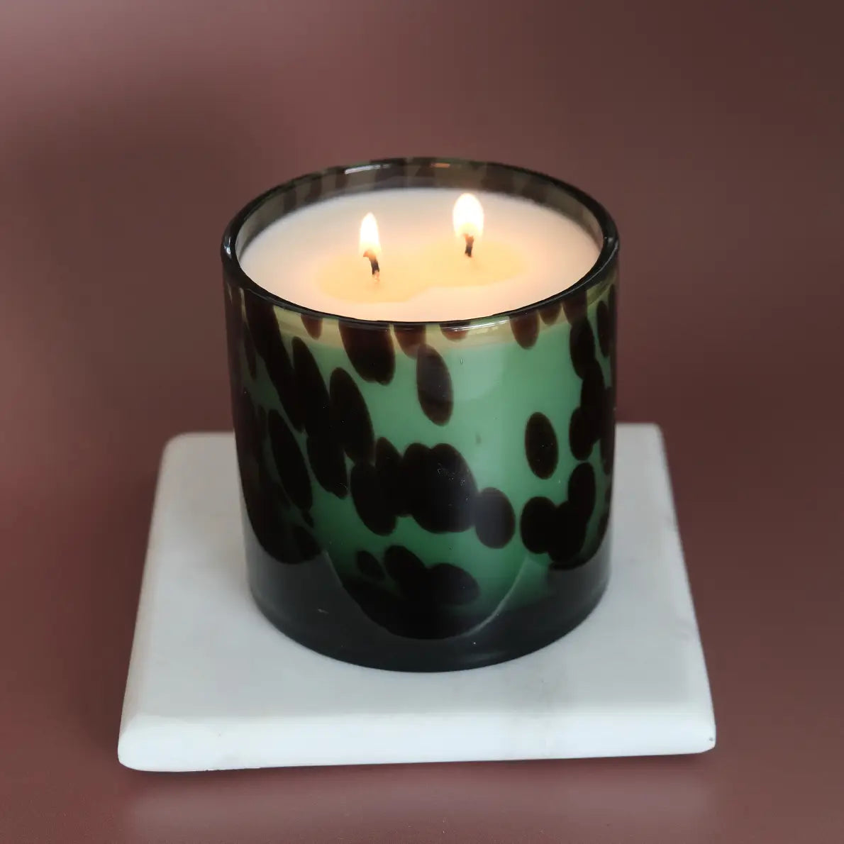 Fraser Fir Candle in Green Tortoise Vessel
