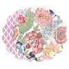 VIDA Eggplant and Pink Reversible Round Placemats Set of 4 (Blue and Pink)