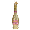 Prosecco Bottle Christmas Ornament