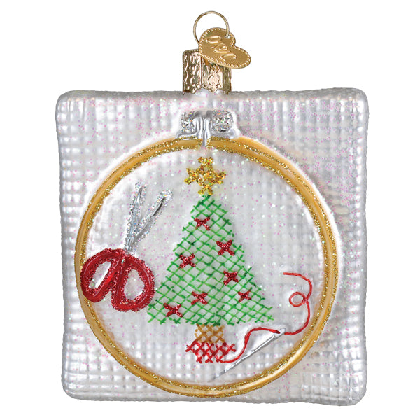 Christmas Cross Stitch Christmas Ornament