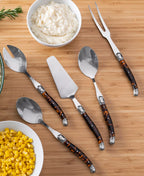 5-Piece Tortoise Shell Hostess Set