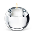 Small Clear Ball Tealight Holder