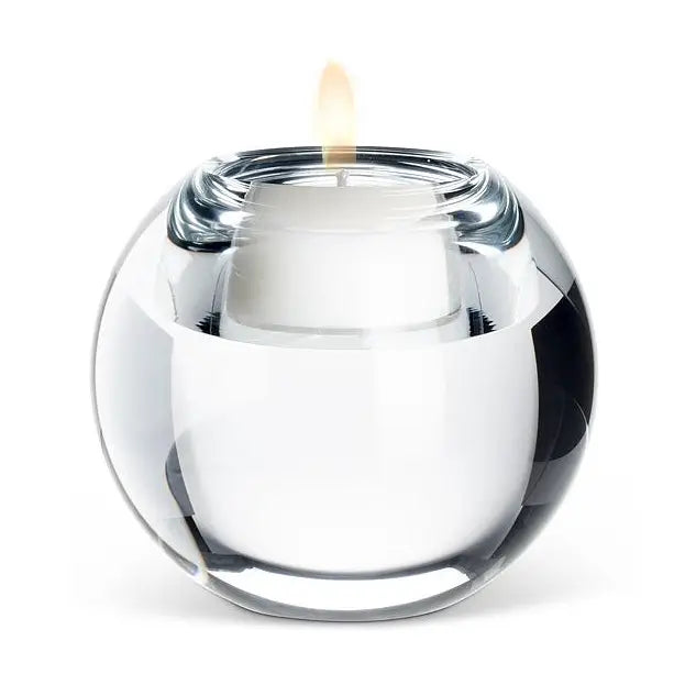 Small Clear Ball Tealight Holder