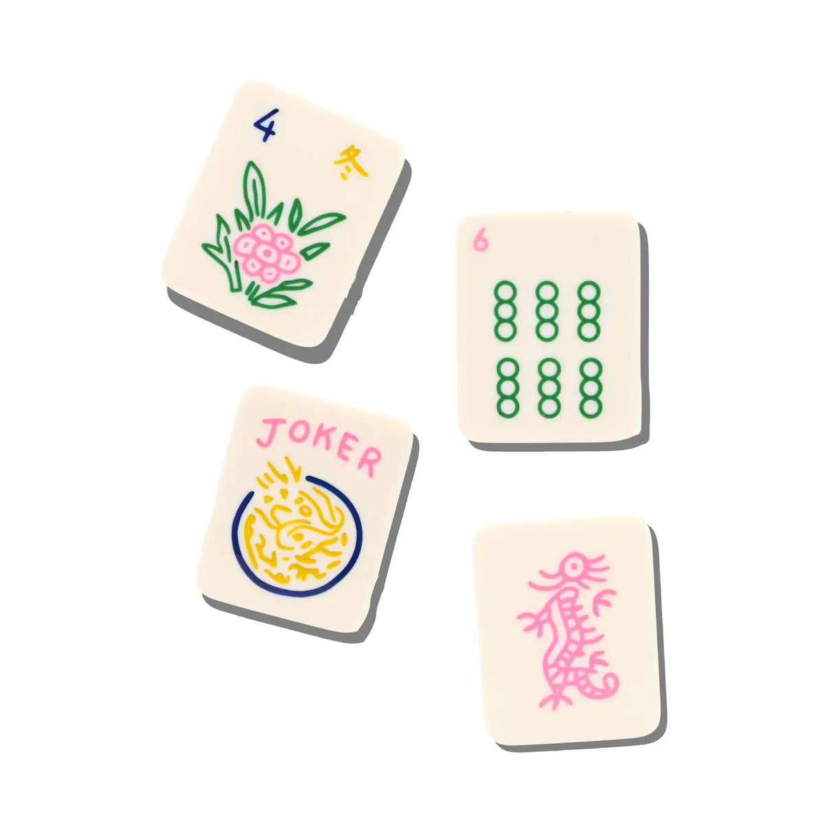 Mahjong Coaster Set