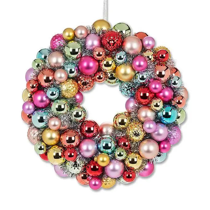 Ball Ornament Wreath