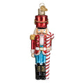 Peppermint Nutcracker Christmas Ornament