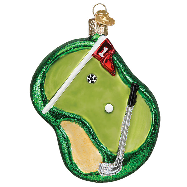 Putting Green Christmas Ornament