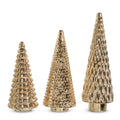 22" Gold Pattern Trees