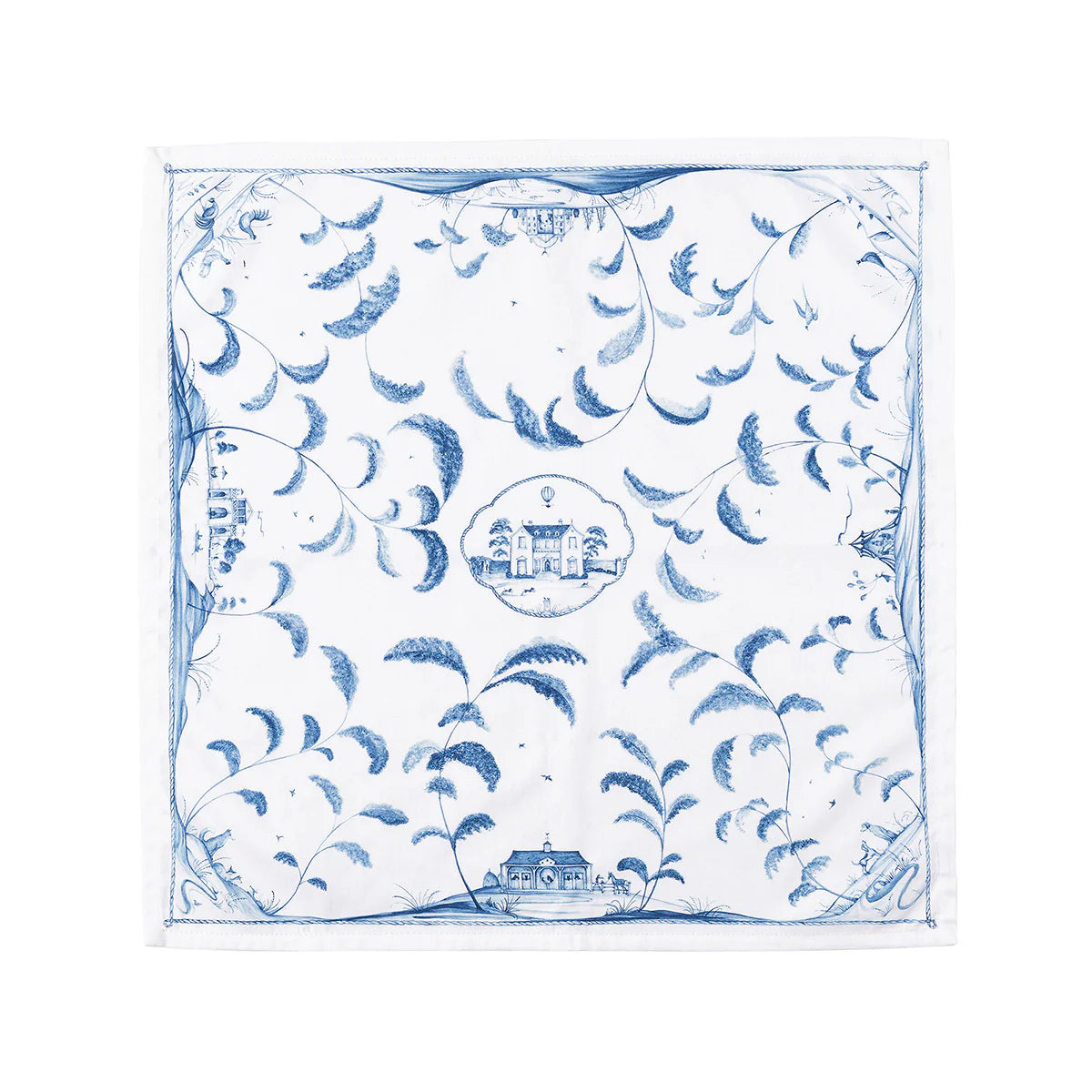 Country Estate Napkin Set/4 Delft Blue