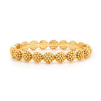 Berry Eternity Hinged Bangle Small Gold