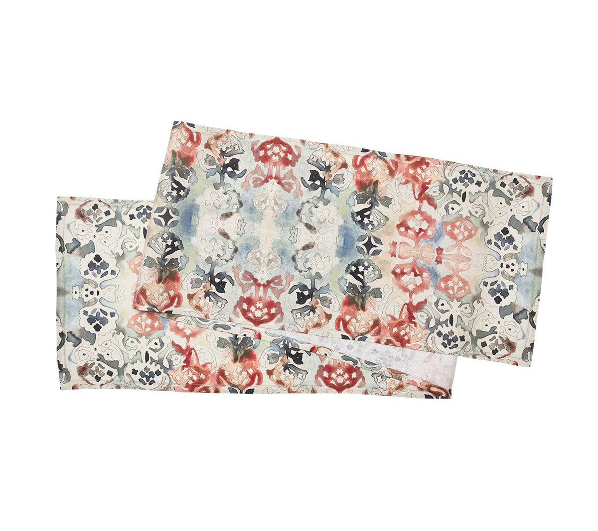 Giverny Table Runner in 15 inches  x 90 inches